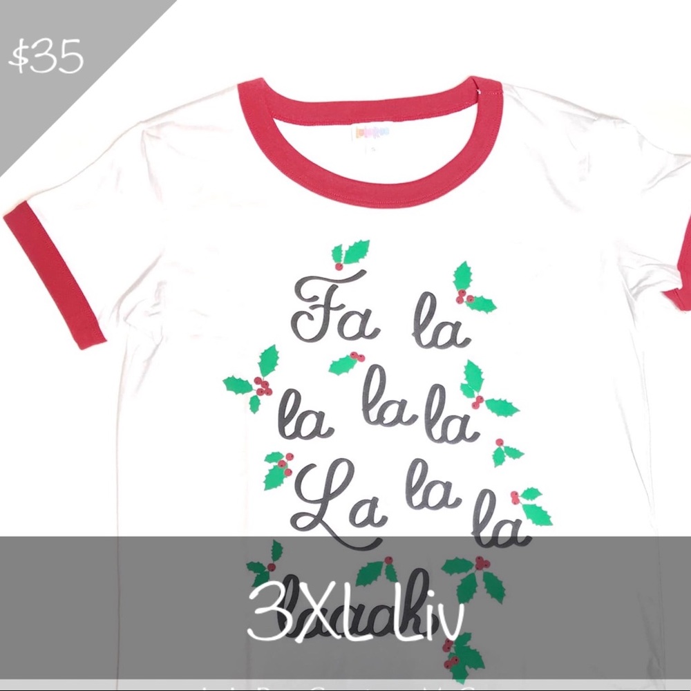 LuLaRoe Christmas Liv T